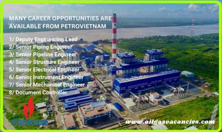 Petrovietnam Oil & Gas Jobs Vietnam