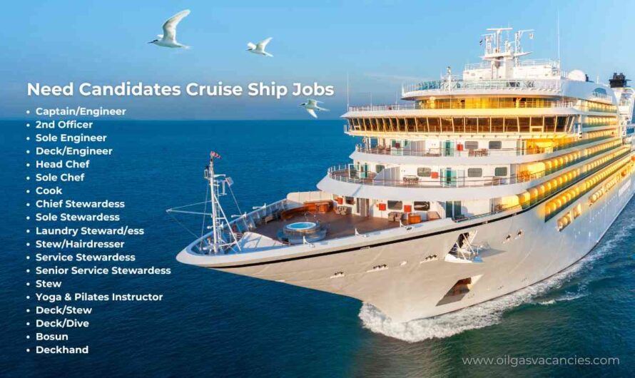 Need Candidates Cruise Ship Jobs